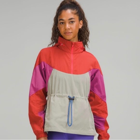 SOLD Lululemon Women’s Evergreen Anorak Pull Over Jacket size 12 - Picture 1 of 5